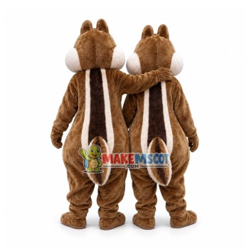 Chip & Dale Chipmunk Mascot Costume Chip & Dale Chipmunk Mascot Costume