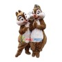 Chip & Dale Chipmunk Mascot Costume