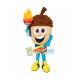 Happy Acorn Mascot Costume Happy Acorn Mascot Costume
