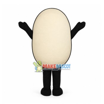 Boiled Egg Mascot Costume Boiled Egg Mascot Costume