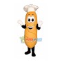 Cute Bread Mascot Costume