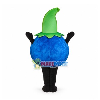 Cute Blueberry Mascot Costume Cute Blueberry Mascot Costume