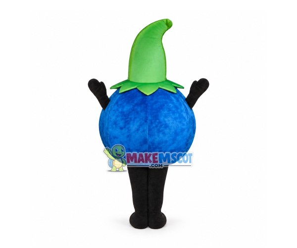 Cute Blueberry Mascot Costume Cute Blueberry Mascot Costume