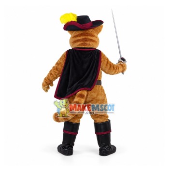 Top Quality Puss Cat Mascot Costume