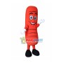 Happy Hot Dog Mascot Costume