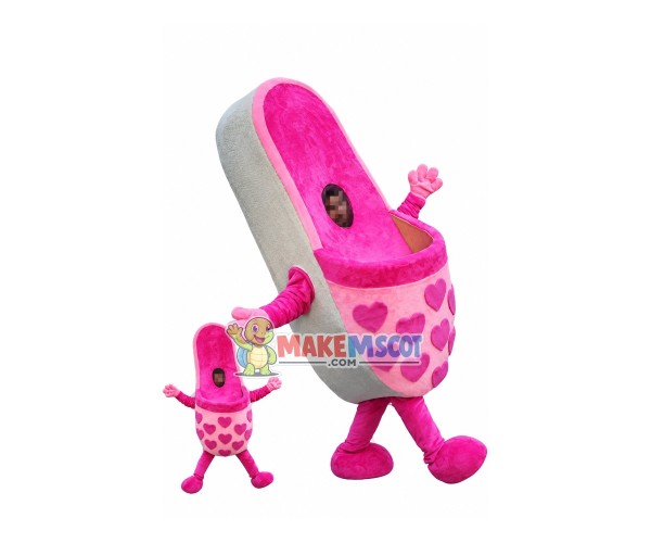 Cotton Mop Mascot Costume