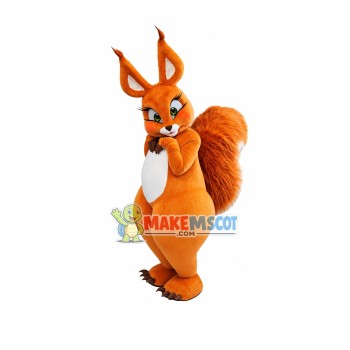 Lovely Squirrel Mascot Costume