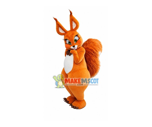 Lovely Squirrel Mascot Costume Lovely Squirrel Mascot Costume