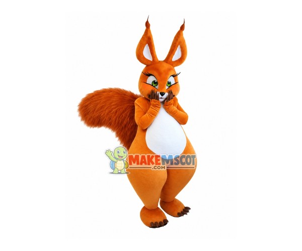 Lovely Squirrel Mascot Costume Lovely Squirrel Mascot Costume