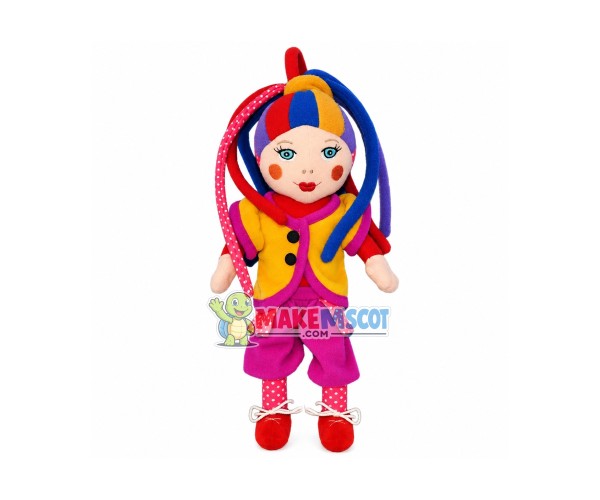 Clown Girl Mascot Costume Clown Girl Mascot Costume