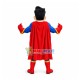 Blue & Red Superhero Mascot Costume Blue & Red Superhero Mascot Costume