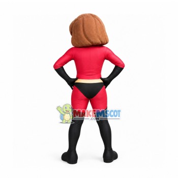 Elastigirl Incredibles Mascot Costume Elastigirl Incredibles Mascot Costume