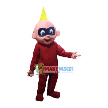 Baby Jack The Incredibles Mascot Costume Baby Jack The Incredibles Mascot Costume