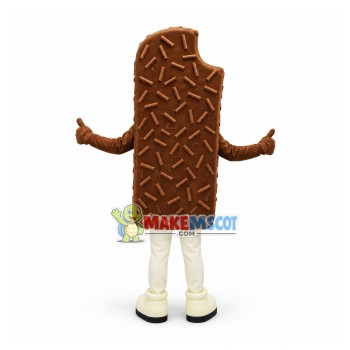 Giant Chocolate Ice Cream Mascot Costume Giant Chocolate Ice Cream Mascot Costume