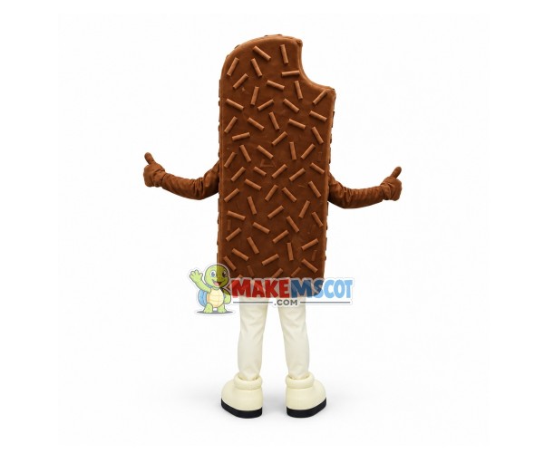 Giant Chocolate Ice Cream Mascot Costume Giant Chocolate Ice Cream Mascot Costume