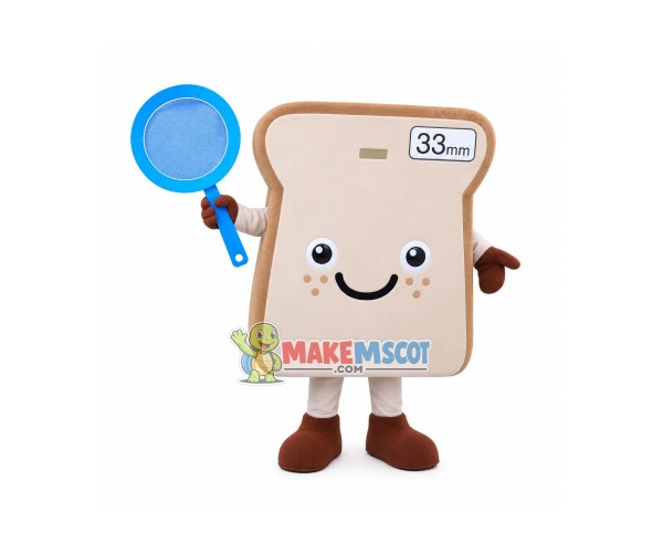 Happy Bread Mascot Costume