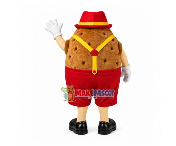 Happy Potato Mascot Costume Happy Potato Mascot Costume