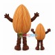 Cute Almond Mascot Costume Cute Almond Mascot Costume