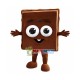 Happy Chocolate Mascot Costume Happy Chocolate Mascot Costume