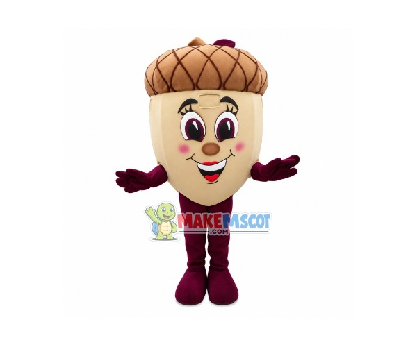 Lovely Acorn Mascot Costume Lovely Acorn Mascot Costume