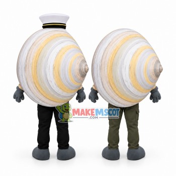 Mussel Mascot Costume Mussel Mascot Costume