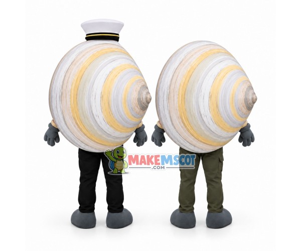 Mussel Mascot Costume Mussel Mascot Costume