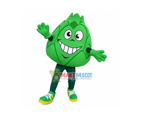 Artie Artichoke Mascot Costume Artie Artichoke Mascot Costume