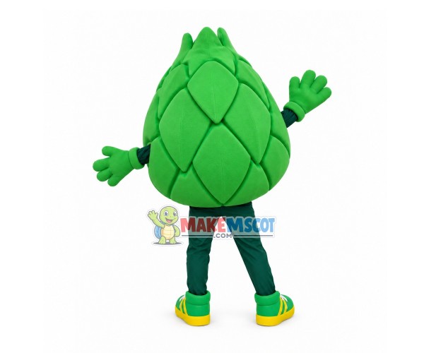 Artie Artichoke Mascot Costume Artie Artichoke Mascot Costume