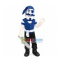 Blue Pirate Man Mascot Costume