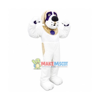 Lovely St. Bernard Dog Mascot Costume