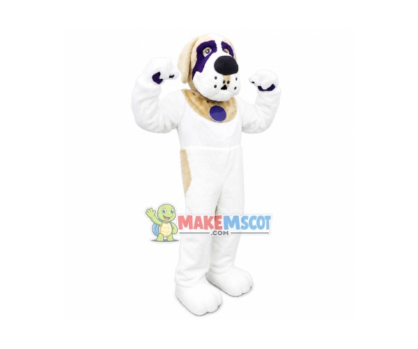 Lovely St. Bernard Dog Mascot Costume