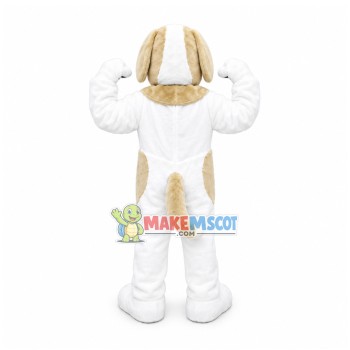 Lovely St. Bernard Dog Mascot Costume Lovely St. Bernard Dog Mascot Costume