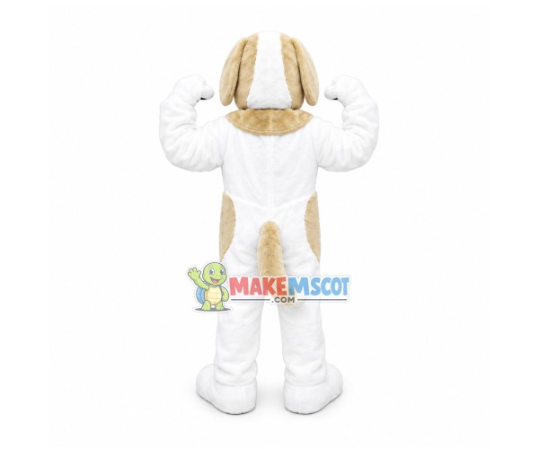 Lovely St. Bernard Dog Mascot Costume Lovely St. Bernard Dog Mascot Costume