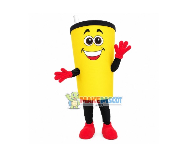 Happy Lightweight Cup Mascot Costume Happy Lightweight Cup Mascot Costume