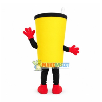 Happy Lightweight Cup Mascot Costume Happy Lightweight Cup Mascot Costume
