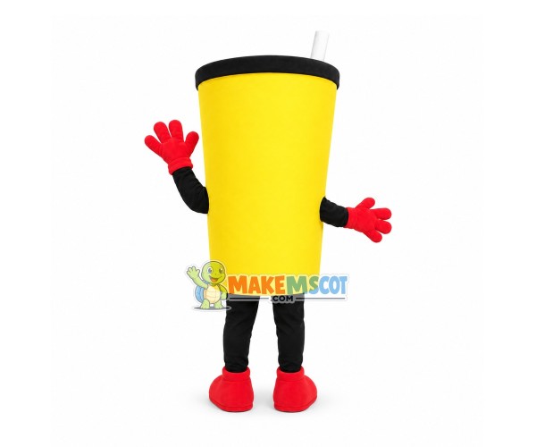 Happy Lightweight Cup Mascot Costume Happy Lightweight Cup Mascot Costume