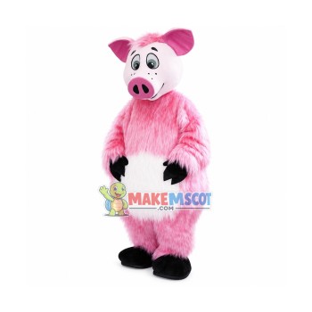 Lovely Pink Pig Mascot Costume Lovely Pink Pig Mascot Costume