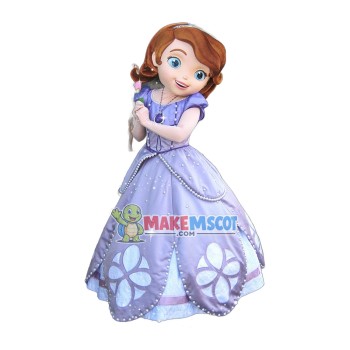 Lovely Princess Sofia Mascot Costume