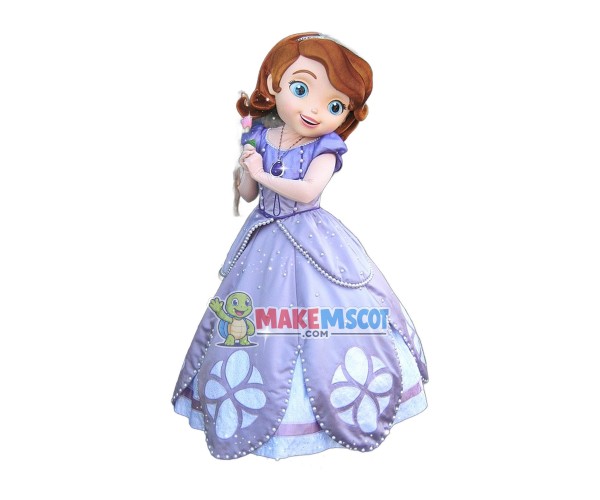 Lovely Princess Sofia Mascot Costume Lovely Princess Sofia Mascot Costume