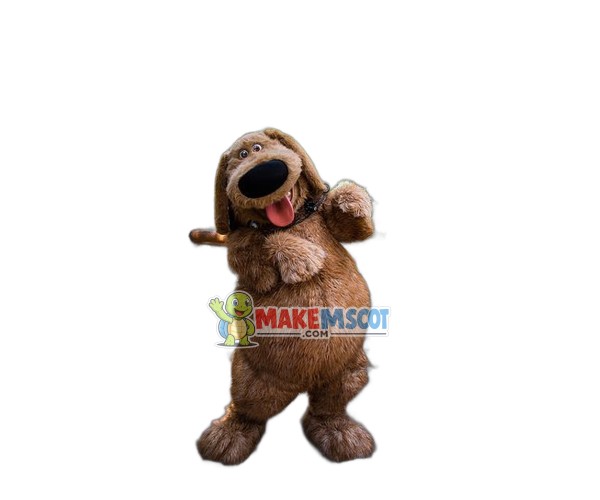 Super Cute Brown Dog Mascot Costume Super Cute Brown Dog Mascot Costume