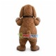 Super Cute Brown Dog Mascot Costume Super Cute Brown Dog Mascot Costume