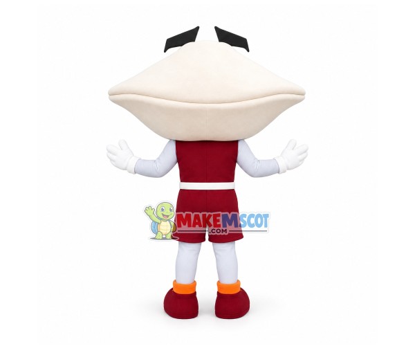 Happy Oyster Mascot Costume Happy Oyster Mascot Costume