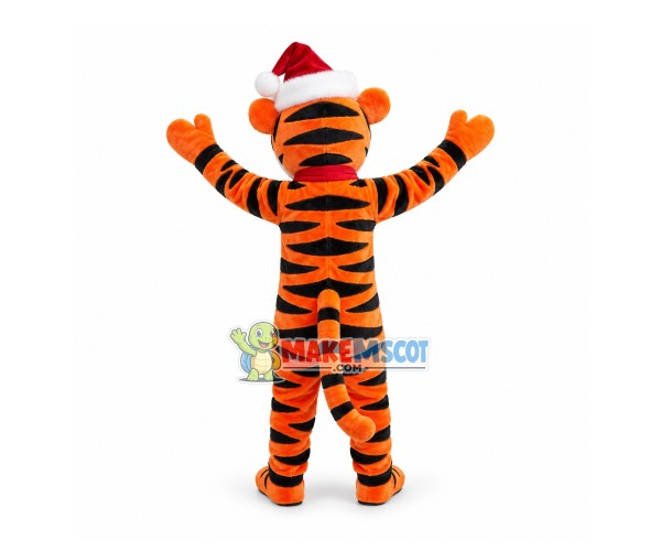 Christmas Winnie The Pooh Tiger Mascot Costume Christmas Winnie The Pooh Tiger Mascot Costume