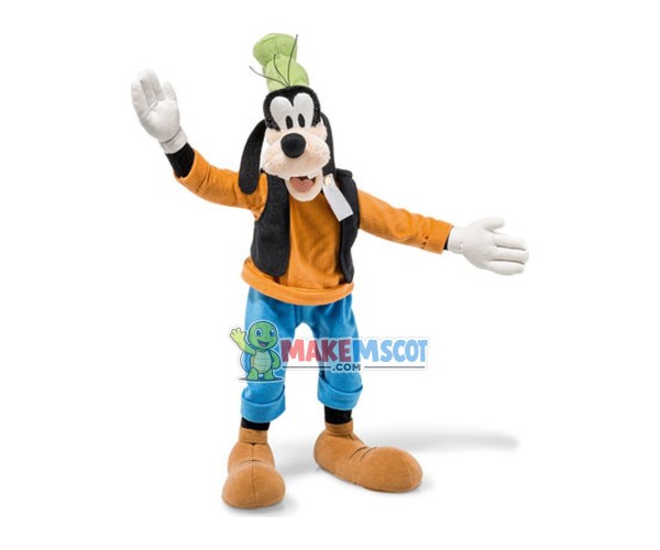 Happy Lightweight Goofy Mascot Costume Happy Lightweight Goofy Mascot Costume