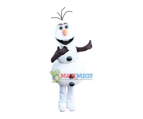 Frozen Olaf Mascot Costume Frozen Olaf Mascot Costume