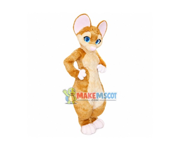 Beautiful Mouse Mascot Costume Beautiful Mouse Mascot Costume