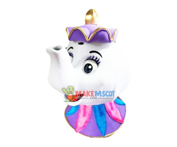 Mrs. Potts Teapot Beauty and The Beast Mascot Costume
