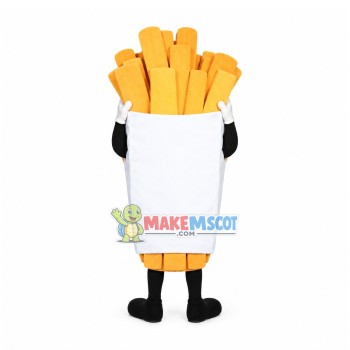 Superb French Fries Mascot Costume
