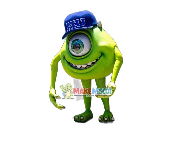 Mike Wazowski & Monster Sully James P Sullivan Mascot Costume Mike Wazowski & Monster Sully James P Sullivan Mascot Costume