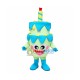 Superb Birthday Cake Mascot Costume Superb Birthday Cake Mascot Costume